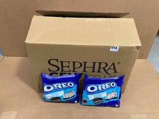 BOX OF OREO SMALL CRUSHED COOKIE PIECES 400G BB: 06/25: LOCATION - G9