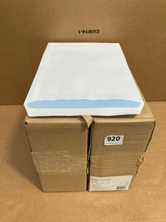 2 X BOXES OF PURELY EVERYDAY WHITE ENVELOPES FOR PACKAGING PURPOSES: LOCATION - G9