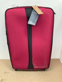 TRIPP SUPERLITE 4W LARGE 4 WHEELED SUITCASE IN RED: LOCATION - G11