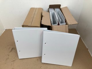 2 X BOXES OF RING BINDERS (10 PER BOX): LOCATION - G11