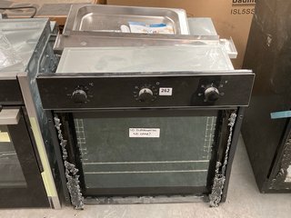 HOOVER BUILT IN SINGLE ELECTRIC OVEN: MODEL HOC1151B - RRP £199: LOCATION - D7