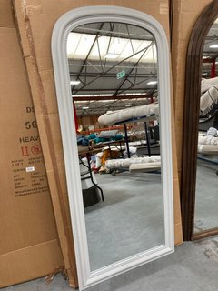 SHERWOOD ARLINGTON FULL LENGTH LEANER MIRROR IN STONE: LOCATION - D7