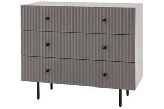 BUCKHURST 3 DRAWER CHEST IN GREY - RRP £499: LOCATION - B2