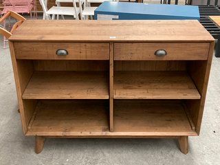 ELVEDEN 2 DRAWER SIDEBOARD IN NATURAL - RRP £975: LOCATION - B2