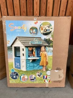 SOMBY SWEET CORNER ICE CREAM HUT OUTDOOR CHILDRENS GARDEN PLAYHOUSE: LOCATION - A5