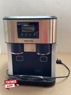 ELECTRIQ EIQICECM COUNTERTOP STAINLESS STEEL ICE MAKER - RRP £230: LOCATION - BR8