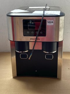 ELECTRIQ EIQICECM COUNTERTOP STAINLESS STEEL ICE MAKER - RRP £230: LOCATION - BR9