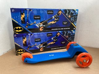 2 X MV BATMAN KIDS FOLDING INLINE SCOOTERS TO INCLUDE EVO MINI CRUISER: LOCATION - BR4