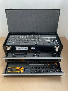 MAINTENANCE 186 TOOL KIT IN BLACK - INCOMPLETE - RRP £110: LOCATION - BR5