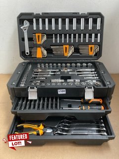 SOCKET & RATCHET SET IN COMPLETE TOOL BOX - COMPLETE: LOCATION - BR5