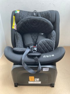 MYBABIIE MBCS123 I-SIZE UNIVERSAL ISOFIX INFANT CAR SEAT IN BLACK - RRP £100: LOCATION - BR5