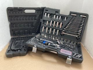 2 X MULTI-TOOL KITS - INCOMPLETE TO INCLUDE EMPTY TOOL STORAGE BOX: LOCATION - BR6