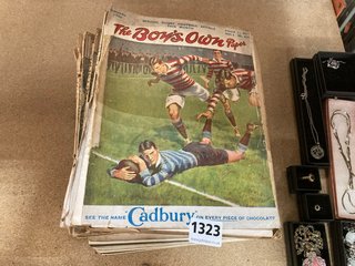 VINTAGE EPHEMERA TO INCLUDE THE BOYS OWN PAPER AND RALEIGH PUBLICATIONS: LOCATION - CR