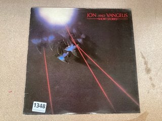 AN ORIGINAL 33RPM VINYL LP: JON AND VANGELIS - SHORT STORY: LOCATION - CR