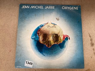 AN ORIGINAL 33RPM VINYL LP: JEAN MICHEL JARRE - OXYGENE: LOCATION - CR