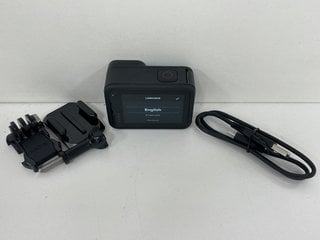 GOPRO HERO 11 ACTION CAMERA IN BLACK. (WITH BATTERY, CHARGER CABLE & PICTURED ACCESSORIES) [JPTM121872]. THIS PRODUCT IS FULLY FUNCTIONAL AND IS PART OF OUR PREMIUM TECH AND ELECTRONICS RANGE