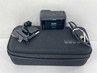 GOPRO HERO 10 ACTION CAMERA IN BLACK. (WITH CASE, BATTERY, CHARGER CABLE & PICTURED ACCESSORIES) [JPTM121851]. THIS PRODUCT IS FULLY FUNCTIONAL AND IS PART OF OUR PREMIUM TECH AND ELECTRONICS RANGE