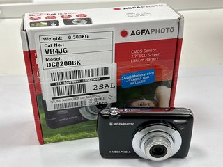 AGFAPHOTO 18MP 8X ZOOM COMPACT DIGITAL CAMERA (ORIGINAL RRP - £95) IN BLACK: MODEL NO DC8200 (WITH BOX & ACCESSORIES) [JPTM121936]. THIS PRODUCT IS FULLY FUNCTIONAL AND IS PART OF OUR PREMIUM TECH AN