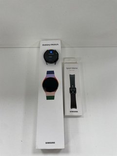 SAMSUNG GALAXY WATCH 6 40MM SMARTWATCH IN GRAPHITE: MODEL NO SM-R930 (BOXED WITH MANUAL AND CHARGER) [JPTM122101]. THIS PRODUCT IS FULLY FUNCTIONAL AND IS PART OF OUR PREMIUM TECH AND ELECTRONICS RAN