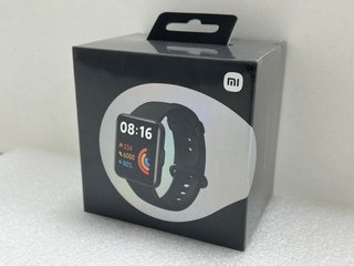 REDMI WATCH 2 LITE SMARTWATCH IN BLACK: MODEL NO M2109W1 (WITH BOX & ALL ACCESSORIES) [JPTM122078]. (SEALED UNIT). THIS PRODUCT IS FULLY FUNCTIONAL AND IS PART OF OUR PREMIUM TECH AND ELECTRONICS RAN