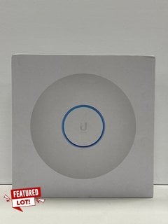 UBIQUITI UNIFI 6 LONG-RANGE ACCESS POINT IN WHITE: MODEL NO U6-LR (WITH BOX & ALL ACCESSORIES) [JPTM122156]. THIS PRODUCT IS FULLY FUNCTIONAL AND IS PART OF OUR PREMIUM TECH AND ELECTRONICS RANGE