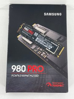 SAMSUNG 980 PRO 1TB NVME M.2 SSD: MODEL NO MZ-V8P1T0 (WITH BOX) [JPTM121890]. THIS PRODUCT IS FULLY FUNCTIONAL AND IS PART OF OUR PREMIUM TECH AND ELECTRONICS RANGE