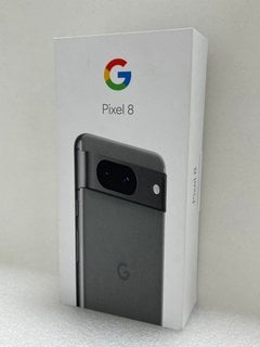 GOOGLE PIXEL 8 128GB SMARTPHONE IN HAZEL: MODEL NO GPJ41 (WITH BOX & ALL ACCESSORIES) [JPTM122080]. (SEALED UNIT). THIS PRODUCT IS FULLY FUNCTIONAL AND IS PART OF OUR PREMIUM TECH AND ELECTRONICS RAN