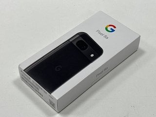 GOOGLE PIXEL 8A 128 GB SMARTPHONE IN OBSIDIAN: MODEL NO GA04432-GB (WITH BOX & ALL ACCESSORIES). NETWORK UNLOCKED [JPTM122064]. THIS PRODUCT IS FULLY FUNCTIONAL AND IS PART OF OUR PREMIUM TECH AND EL