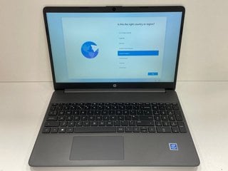 HP 120 GB LAPTOP: MODEL NO 15S-FQ0006NA (WITH CHARGER, MINOR COSMETIC WEAR). INTEL PENTIUM SILVER N5030 @ 1.10GHZ, 4 GB RAM, 15.6" SCREEN, INTEL UHD GRAPHICS 605 [JPTM121313]. THIS PRODUCT IS FULLY F