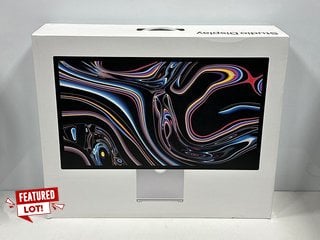 APPLE STUDIO DISPLAY 27-INCH 5K NANO-TEXTURE GLASS MONITOR: MODEL NO A2525 (WITH BOX) [JPTM121997]. THIS PRODUCT IS FULLY FUNCTIONAL AND IS PART OF OUR PREMIUM TECH AND ELECTRONICS RANGE