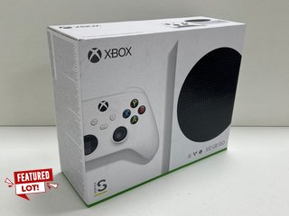 MICROSOFT XBOX SERIES S 512GB GAMES CONSOLE IN WHITE: MODEL NO 1883 (WITH BOX & ALL ACCESSORIES) [JPTM121992]. (SEALED UNIT). THIS PRODUCT IS FULLY FUNCTIONAL AND IS PART OF OUR PREMIUM TECH AND ELEC