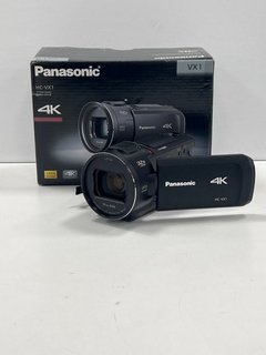 PANASONIC HC-VX1 CAMCORDER (ORIGINAL RRP - £499) IN BLACK. (BOXED WITH BATTERIES, CHARGING, USB & HDMI CABLE, VERY GOOD COSMETIC CONDITION) [JPTM121828]. THIS PRODUCT IS FULLY FUNCTIONAL AND IS PART