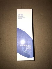 19 X HYALURONIC ACID WATERY SUN GEL : LOCATION - A RACK