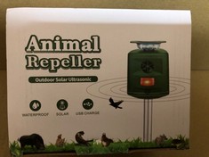 18 X OUTDOOR CAT REPELLER, 360° SOLAR ULTRASONIC ANIMAL REPELLENT WITH MOTION SENSOR & LED FLASHING LIGHT, CAT SCARER 5 MODES ADJUSTABLE WATERPROOF DOG RABBIT DEER SQUIRREL FOX DETERRENT FOR GARDEN Y