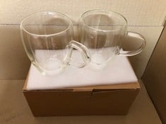 QUANTITY OF ASSORTED ITEMS TO INCLUDE GLASS COFFEE CUPS : LOCATION - B RACK