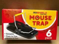 QUANTITY OF ASSORTED ITEMS TO INCLUDE 6 PACK MOUSE TRAP : LOCATION - B RACK