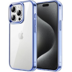 QUANTITY OF ASSORTED ITEMS TO INCLUDE JETECH CASE FOR IPHONE 15 PRO MAX 6.7-INCH, NON-YELLOWING SHOCKPROOF PHONE BUMPER COVER, ANTI-SCRATCH CLEAR BACK (DARK BLUE) RRP £348: LOCATION - C RACK