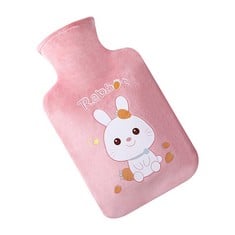 QUANTITY OF ASSORTED ITEMS TO INCLUDE SOFT HOT WATER BOTTLE CUTE HOT WATER BAG HOT BOTTLE BODY WARMER FOR HOT AND COLD COMPRESS HAND FEET WARMER NECK AND SHOULDER PAIN RELIEF (500ML) : LOCATION - C R