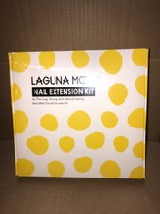 6 X LAGUNA MOON NAIL EXTENSION KIT ALL-IN-ONE KIT RRP £130: LOCATION - TABLES