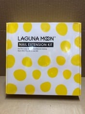 6 X LAGUNA MOON NAIL EXTENSION KIT ALL-IN-ONE KIT RRP £130: LOCATION - TABLES