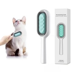 19 X SICHY DOG BRUSH CATS BRUSH GROOMING COMB,SELF CLEANING CAT DOG SLICKER BRUSHES PET GROOMING TOOL GENTLY REMOVES LOOSE UNDERCOAT, MATS TANGLED HAIR SLICKER BRUSH FOR PET - TOTAL RRP £121: LOCATIO