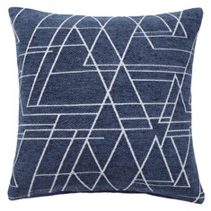 QUANTITY OF ASSORTED ITEMS TO INCLUDE SOURCING MAP DECORATIVE THROW PILLOW CASE WOVEN TEXTURED CHENILLE MODERN CONCISE SOFT SQUARE PILLOW SHAMS CUSHION COVER FOR BEDROOM SOFA CAR, NAVY BLUE,18 X 18 I