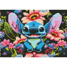 QUANTITY OF ASSORTED ITEMS TO INCLUDE NAIMOER STITCH DIAMOND PAINTING KITS FOR ADULTS, DIY 5D CARTOON DIAMOND ART KITS FOR BEGINNER, FULL DRILL FLOWERS DIAMOND PAINTING CHRISTMAS CRAFT FOR HOME DECOR