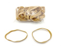 QUANTITY OF ASSORTED ITEMS TO INCLUDE PROGOM NATURAL RUBBER ELASTIC BANDS, BLOND, 120 MM X 10 MM, 100 G BAG: LOCATION - D RACK