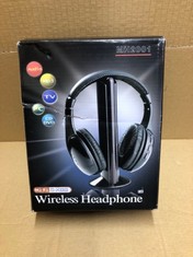 10 X SMARTERA®HIFI WIRELESS HEADPHONE FOR FM RADIO,MP3,PC,TV,AUDIO MOBILE PHONES - TOTAL RRP £217: LOCATION - E RACK