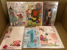 QUANTITY OF ASSORTED GREETINGS CARDS RRP £266: LOCATION - E RACK