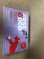 7X ZEST & PEP JOINT SUPPLEMENTS FOR DOGS EXP 12/2024 RRP £105: LOCATION - E RACK