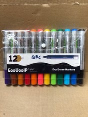 11 X 12 COLOUR DRY ERASE MARKERS: LOCATION - TABLES