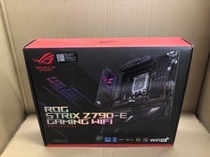 ASUS ROG STRIX Z790-E GAMING WIFI INTEL® Z790 LGA 1700 ATX MOTHERBOARD, 18 + 1 POWER STAGES, DDR5, FIVE M.2 SLOTS, PCIE® 5.0, WIFI 6E, USB 3.2 GEN 2X2 TYPE-C® WITH PD 3.0 UP TO 30W, AND AURA SYNC RGB