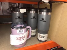 QUANTITY OF SPORTS & EXERCISE ITEMS TO INCLUDE CAMELBAK THRIVE MUG VACUUM INSULATED STAINLESS STEEL - 500ML - LEAKPROOF LID DESIGN: LOCATION - A